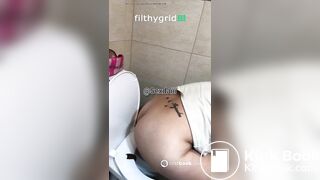 Sexy brown girl dropping bombs