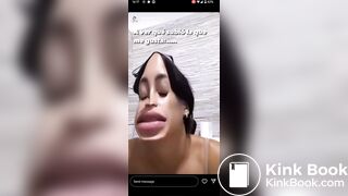 Instagram model shitting