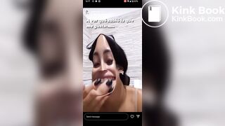 Instagram model shitting