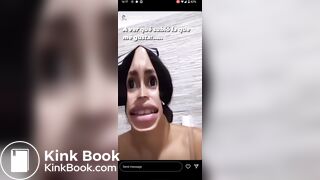 Instagram model shitting