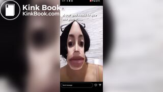 Instagram model shitting