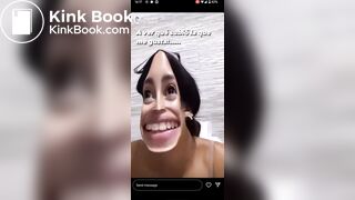 Instagram model shitting