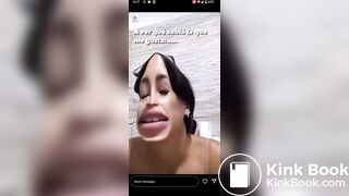 Instagram model shitting