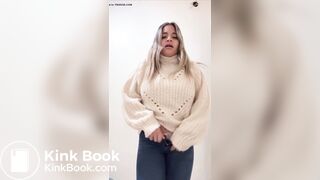 Beautiful Argentinian girl drops a stinky dump at work