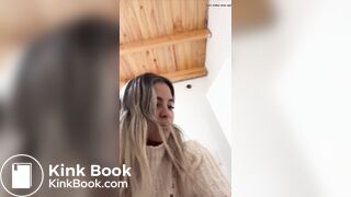 Beautiful Argentinian girl drops a stinky dump at work