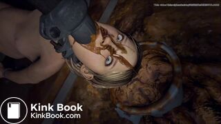 girl punished by human toilet ...