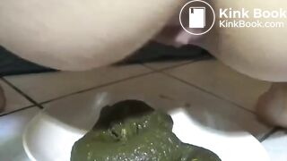 Green poo..