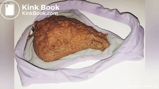 Purple Speedo Triple Pants Poop