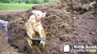 Massive dung pile - lots of cowshit