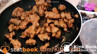 Cooking and feeding you my poop