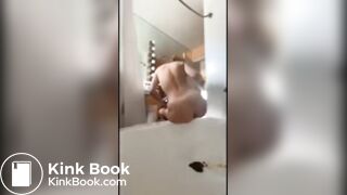 Sexy girl gets sick in Mexico