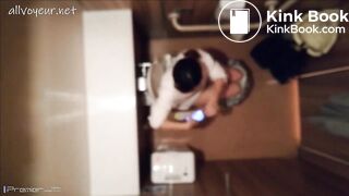 Girl takes a long-time poop - video 2