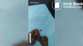 Massive load from curvy girl