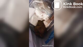 lovely dirty big assed girl takes a big turd