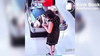 Supermarket accidental shit