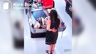 Supermarket accidental shit