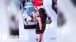 Supermarket accidental shit