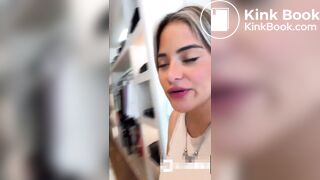 Beautiful Argentinian girl drops stinky, runny shit