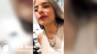 Beautiful Argentinian girl drops stinky, runny shit