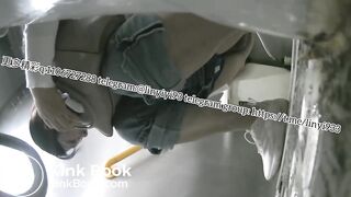 Beautiful women pooping in the toilet 6