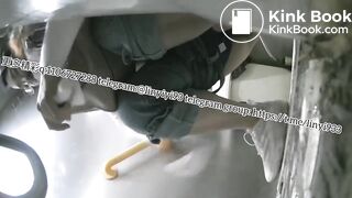 Beautiful women pooping in the toilet 6