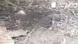 Pooping by the Bike Path