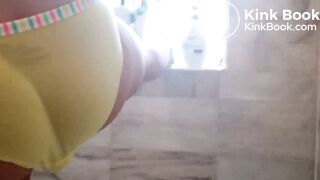 Girl Pooping Yellow Panties