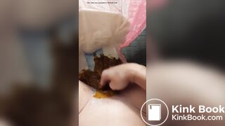 Marshmallow diaper poo..