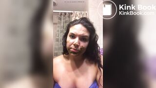 WOMAN BEGS WITH SHIT ON HER FACE PART 2 OF 6