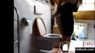 Girl On Some Attic Toilet?