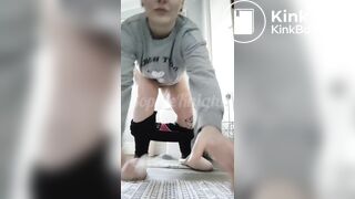 Hot girl pooping on toilet - video 5