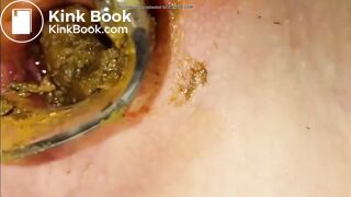 Pussy full of shit and open dirty ass.