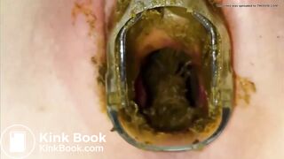 Pussy full of shit and open dirty ass.