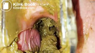 Pussy full of shit and open dirty ass.