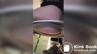 Hottie has to take a massive shit