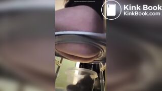 Hottie has to take a massive shit