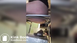 Hottie has to take a massive shit