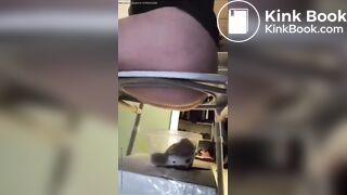 Hottie has to take a massive shit