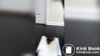 BEAUTIFUL BUSTY BABE POOPING