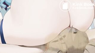 girl used to clean and consume gases