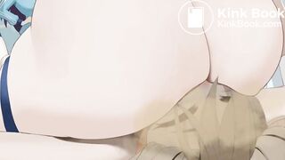 girl used to clean and consume gases