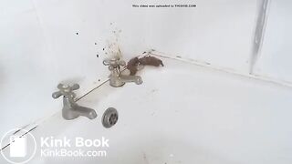 Poopy enema..