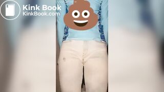 Front Facing Pants Poop Duo