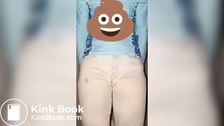 Front Facing Pants Poop Duo