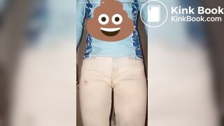 Front Facing Pants Poop Duo