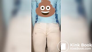 Front Facing Pants Poop Duo