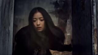 Young Asian teen has diarrhea scene