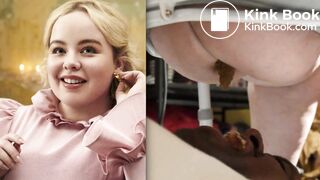 Blonde BBW Nicola Human Toilet Slave (Fantasy Edit)