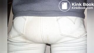 Purple Panty Double Jeans Poop