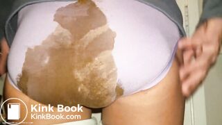 Purple Panty Double Jeans Poop